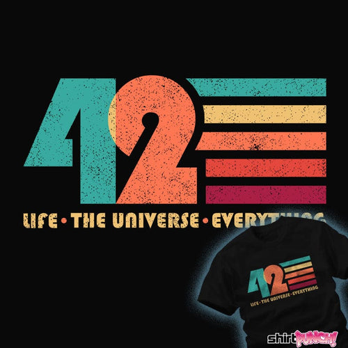 ShirtPunch The Answer Is 42