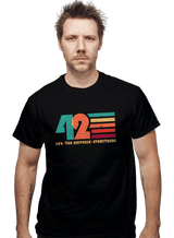 ShirtPunch The Answer Is 42, view 2
