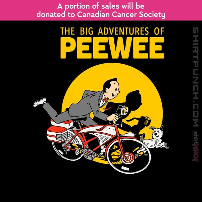 ShirtPunch The Big Adventures of Pee Wee