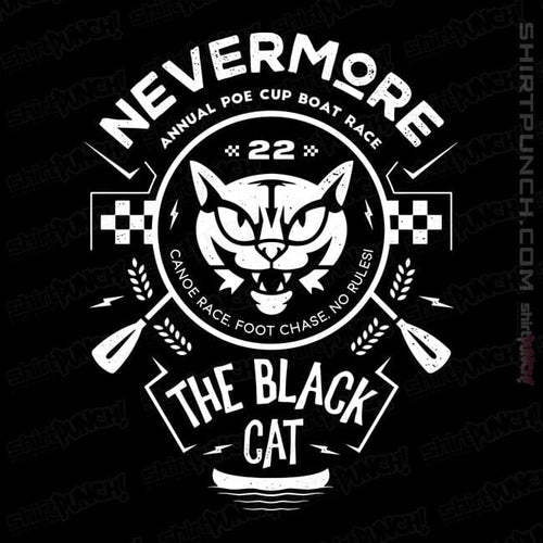 ShirtPunch The Black Cat Canoe Emblem