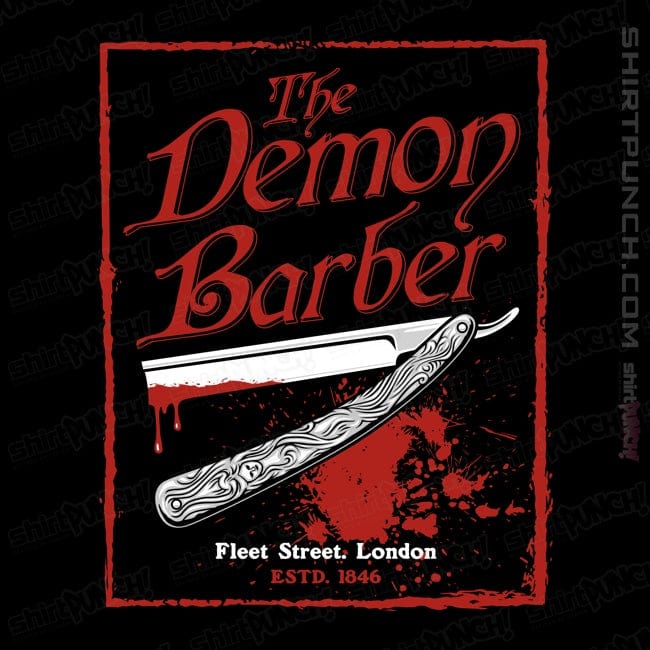 ShirtPunch The Demon Barber.