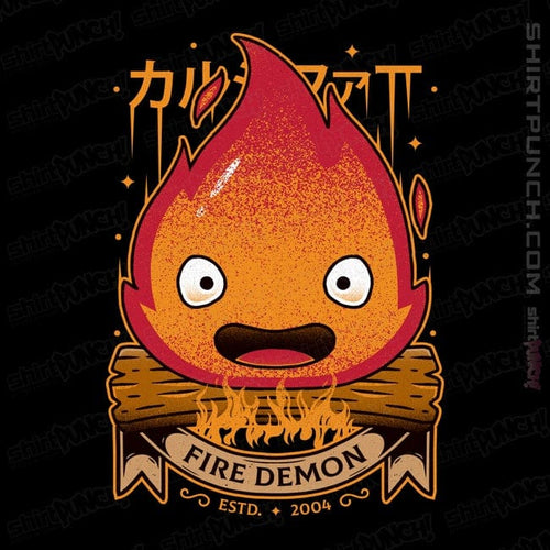 ShirtPunch The Fire Demon