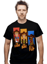 ShirtPunch The Good, The Bad, And The Pup, view 2