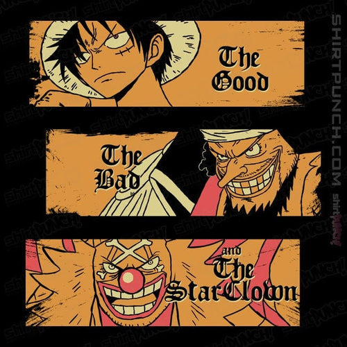 ShirtPunch The Good The Bad and The Star Clown
