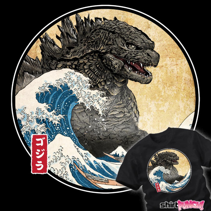 ShirtPunch The Great Gojira off Kanagawa