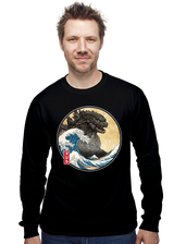 ShirtPunch The Great Gojira off Kanagawa, view 5