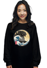 ShirtPunch The Great Gojira off Kanagawa, view 6