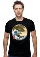 ShirtPunch The Great King of Terror off Kanagawa, view 2