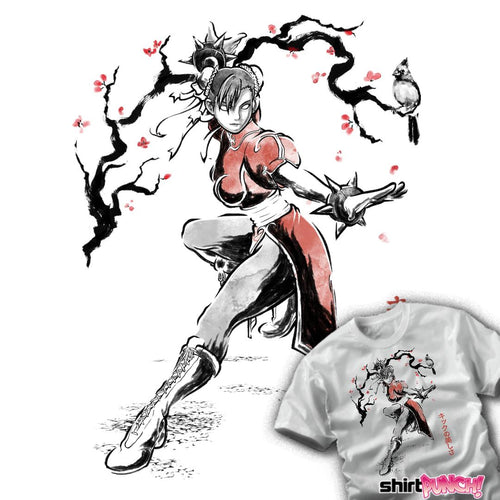 ShirtPunch The Kicking Beauty Sumi-E