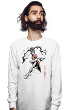 ShirtPunch The Kicking Beauty Sumi-E, view 4
