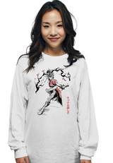 ShirtPunch The Kicking Beauty Sumi-E, view 6