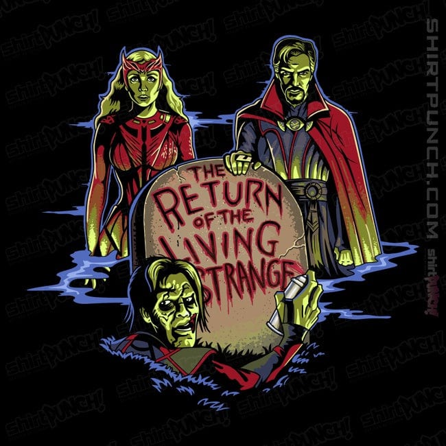 ShirtPunch The Living Strange