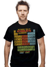 ShirtPunch The Periodic Table Of Intergalactic Elements, view 2