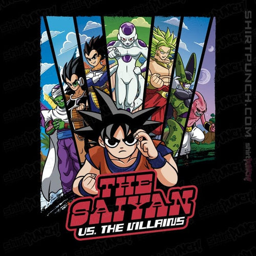 ShirtPunch The Saiyan V The Villains