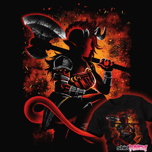 ShirtPunch The Tiefling Warrior