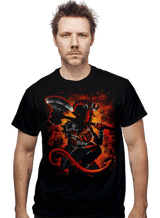 ShirtPunch The Tiefling Warrior, view 2