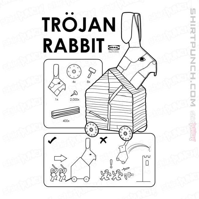 ShirtPunch The Trojan Rabbit