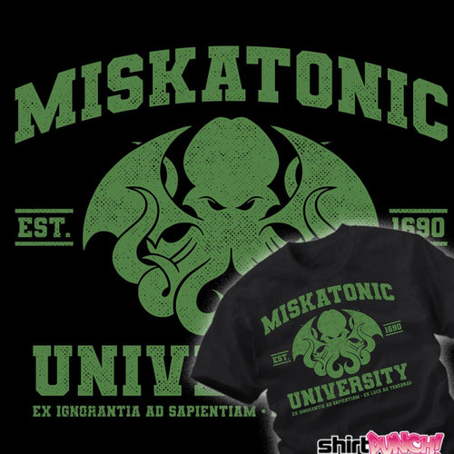 ShirtPunch The Unknown University
