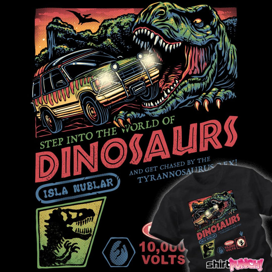 ShirtPunch The World Of Dinosaurs