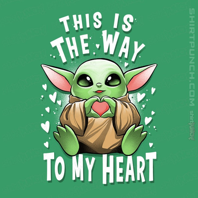 ShirtPunch This Is The Way To The Heart