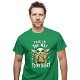 ShirtPunch This Is The Way To The Heart, view 2