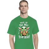 ShirtPunch This Is The Way To The Heart, view 4