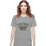 ShirtPunch Those Who Do Not Wander, view 2