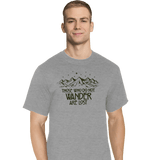 ShirtPunch Those Who Do Not Wander, view 4