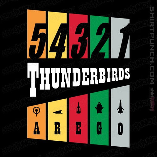 ShirtPunch Thunderbirds Are Go