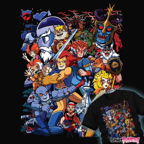 ShirtPunch Thundercats VS Pilgrims