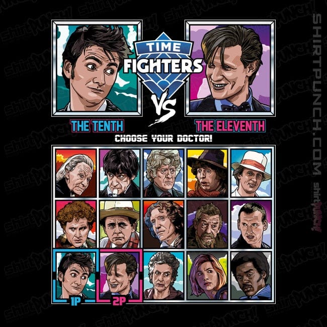 ShirtPunch Time Fighters 10th vs 11th