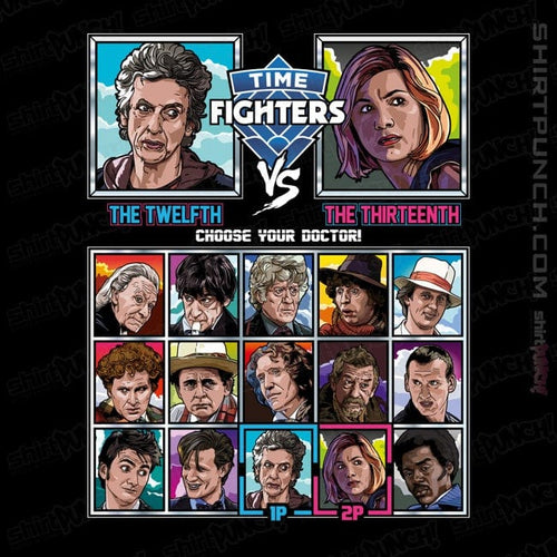 ShirtPunch Time Fighters 12th vs 13th