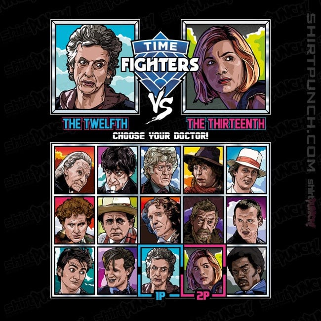 ShirtPunch Time Fighters 12th vs 13th