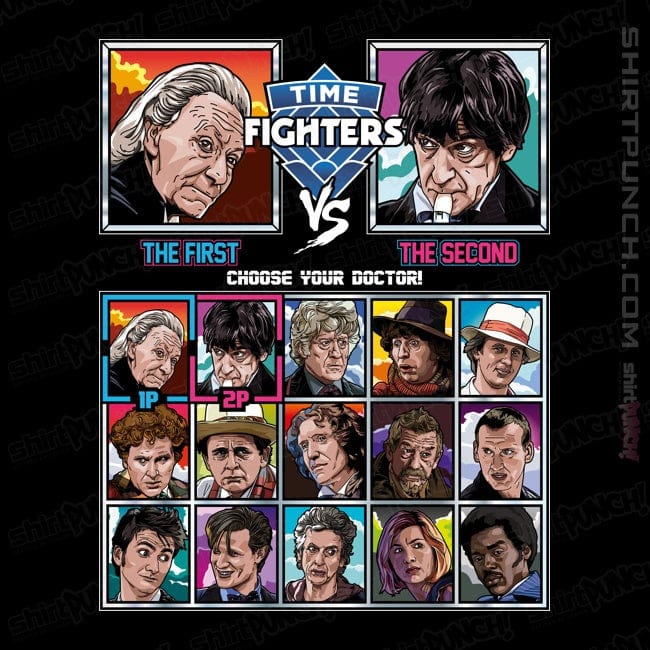 ShirtPunch Time Fighters 1st VS 2nd