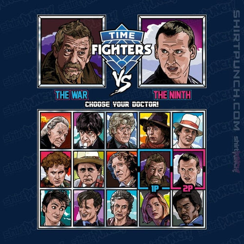 ShirtPunch Time Fighters War vs 9th