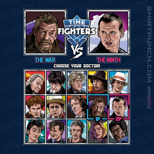 ShirtPunch Time Fighters War vs 9th