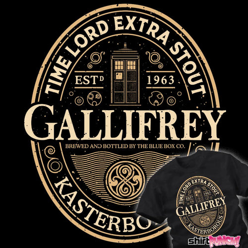 ShirtPunch Time Lord Stout