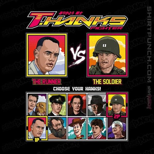 ShirtPunch Tom Hanks Fighter
