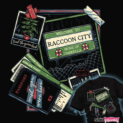 ShirtPunch Travel To Raccoon City