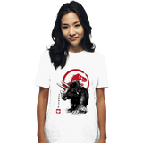 ShirtPunch TRICERATOPS SUMI-E halftones, view 2