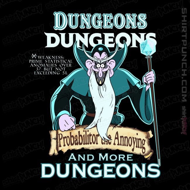 ShirtPunch Triple D’s Probabilitor
