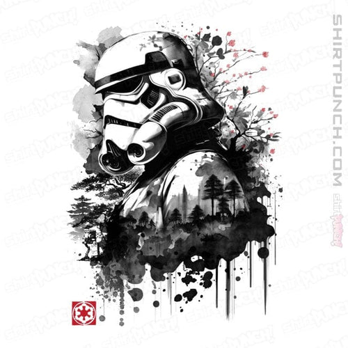 ShirtPunch Trooper In The Forest Sumi-e