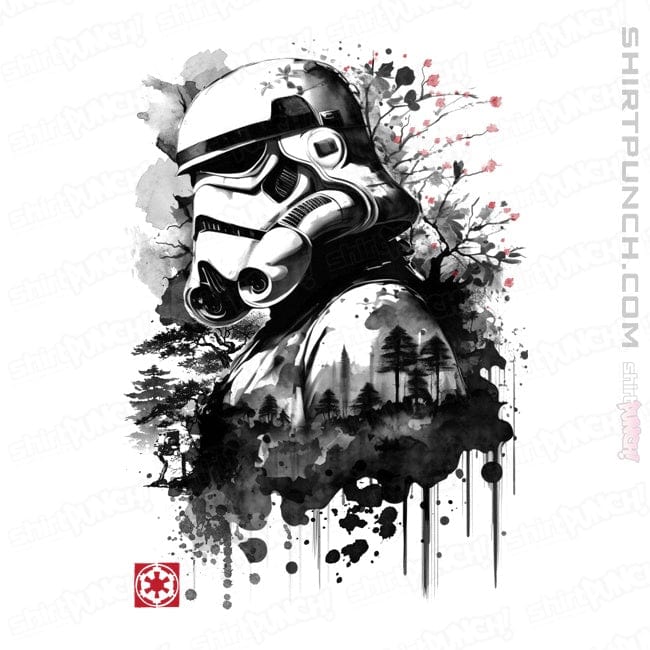 ShirtPunch Trooper In The Forest Sumi-e