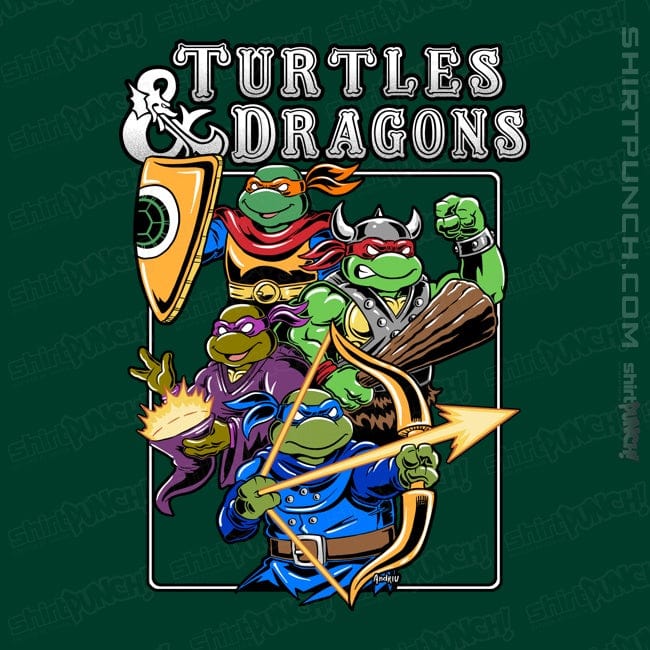 ShirtPunch Turtles & Dragons