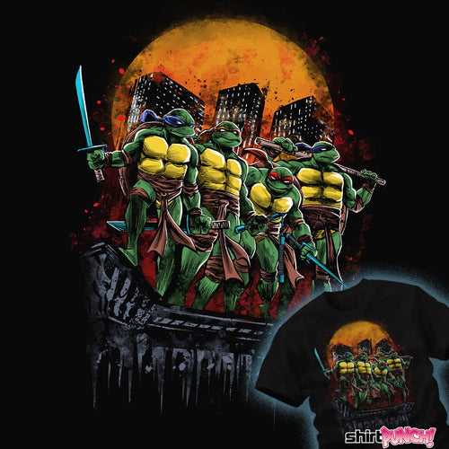 ShirtPunch Turtles On The Roof