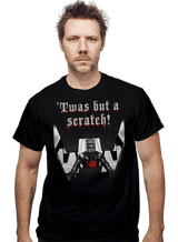 ShirtPunch 'Twas But A Scratch, view 2