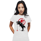 ShirtPunch Tyrannosaurus sumi-e halftones, view 6