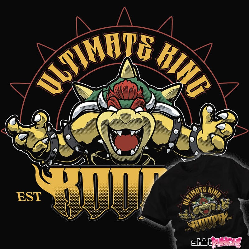 ShirtPunch Ultimate King Koopa