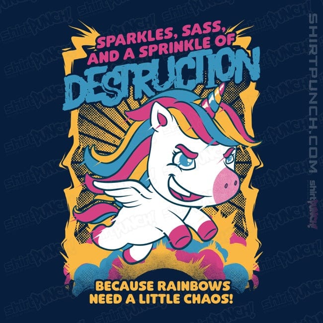 ShirtPunch Unicorn Rainbows Destruction