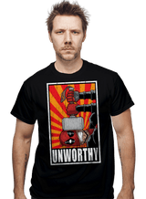 ShirtPunch Unworthy, view 2